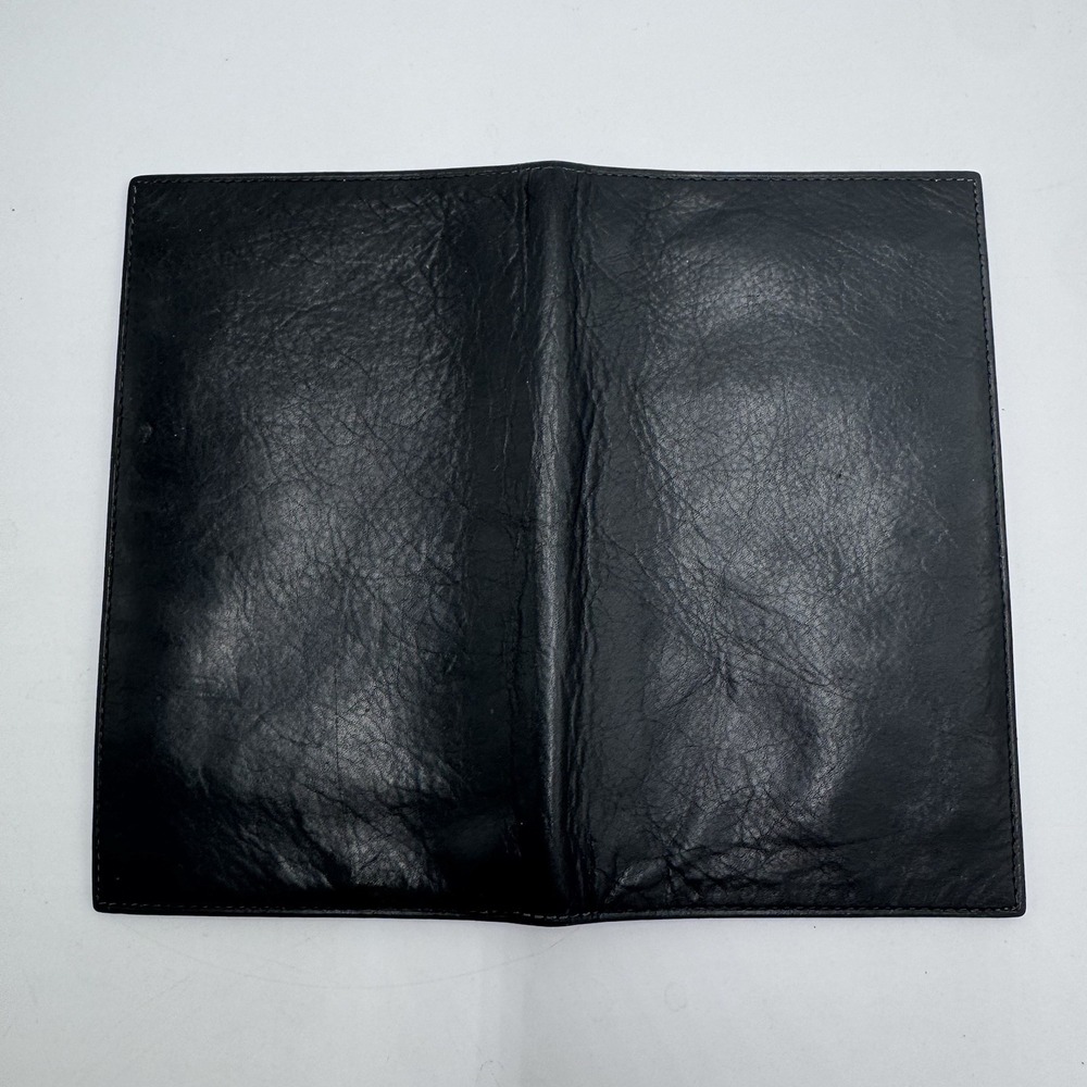 Genuine Leather Long Wallet Black Soft Leather Made in India Card Organizer - Picture 9 of 9